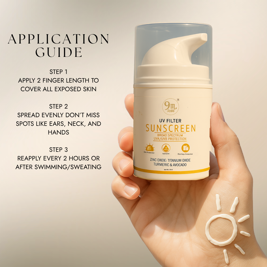 9M UV FILTER SUNSCREEN 50ml